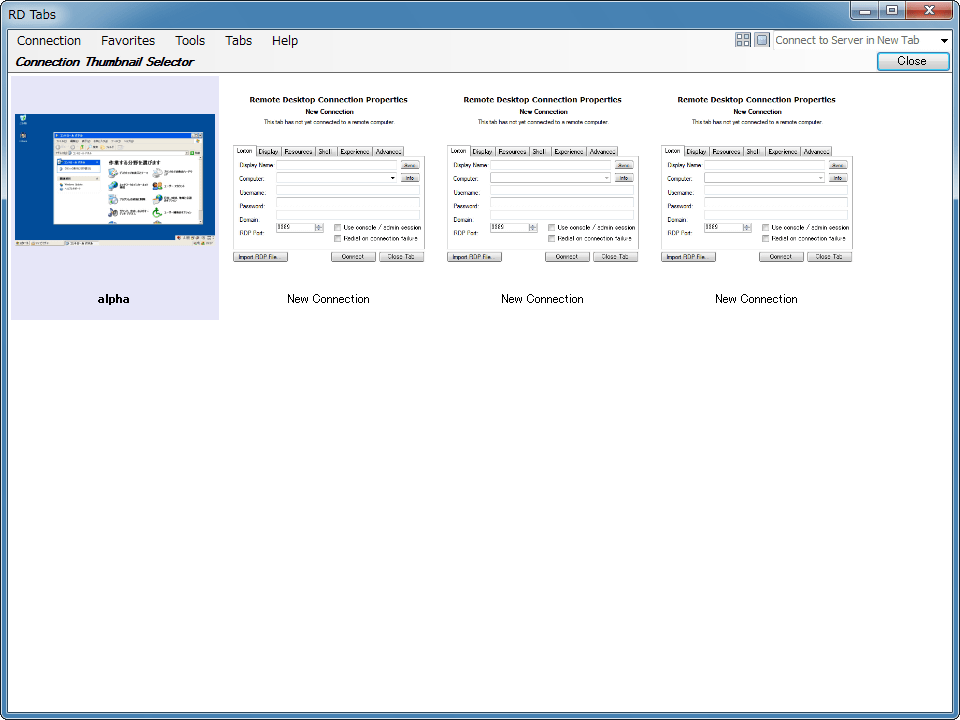 RD Tabs