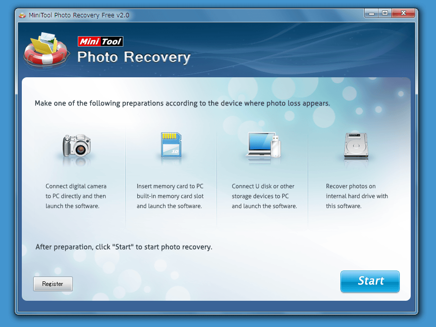 MiniTool Photo Recovery Free