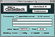 POO's CacheBackNetscape Navigator̃LbV𕜊c[B